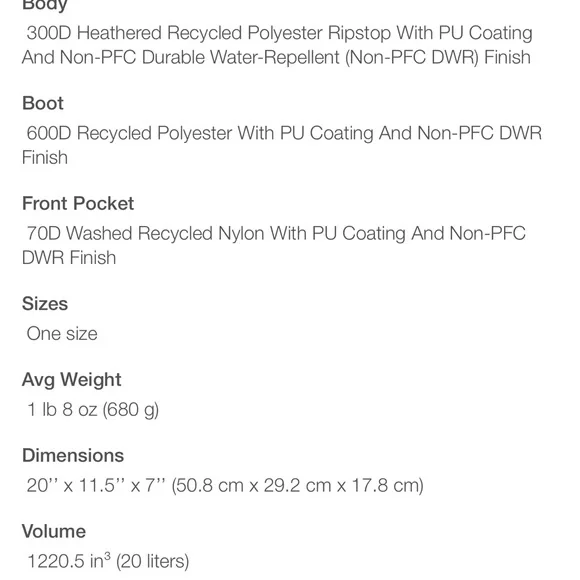 The North Face Isabella Backpack - Picture 3 of 4